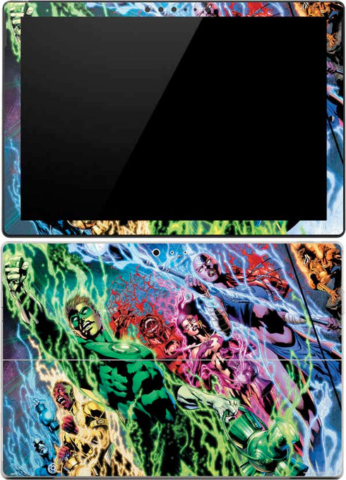 DC Comics Green Lantern Blackest Night Art work by Ivan Reis Surface Pro (2017) Skin